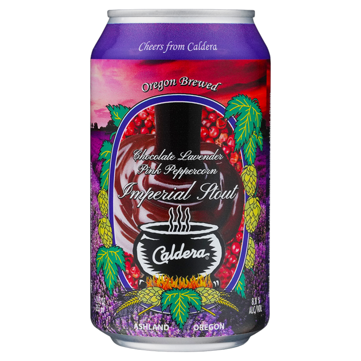 Chocolate Lavender Pink Peppercorn Imperial Stout - Caldera